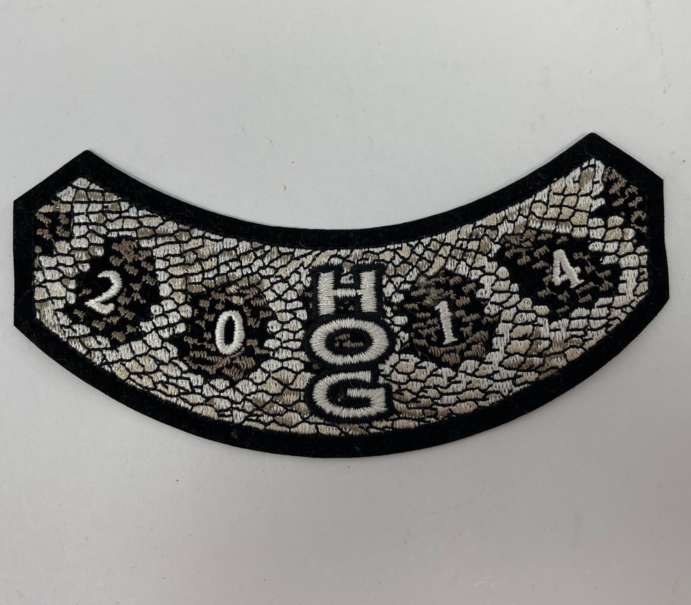 2014 Harley Davidson HOG embroidered patch Motorcycle Bike