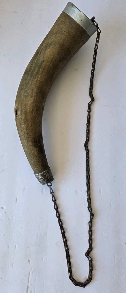 2-Antique Powder Horn