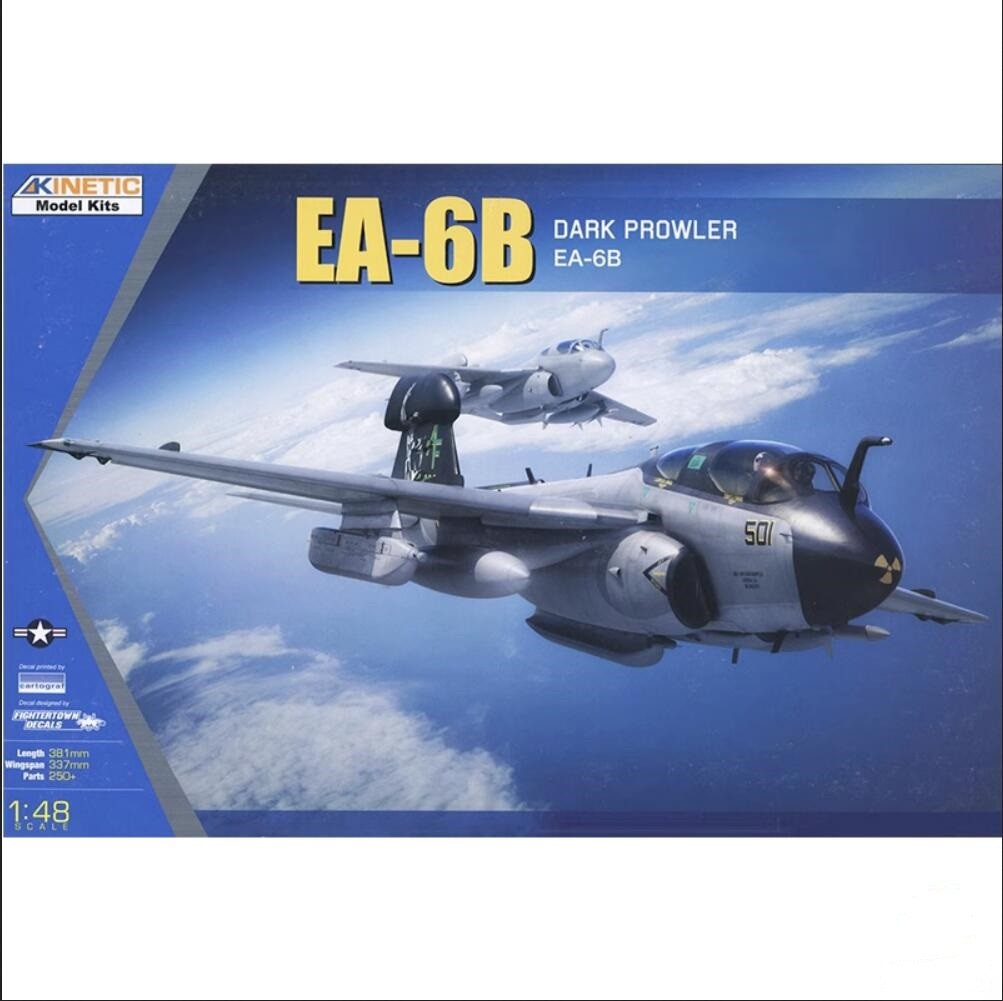 KINETIC K48075 1/48 EA-6B Prowler "Darth 'Vader" Assembly Model Kit