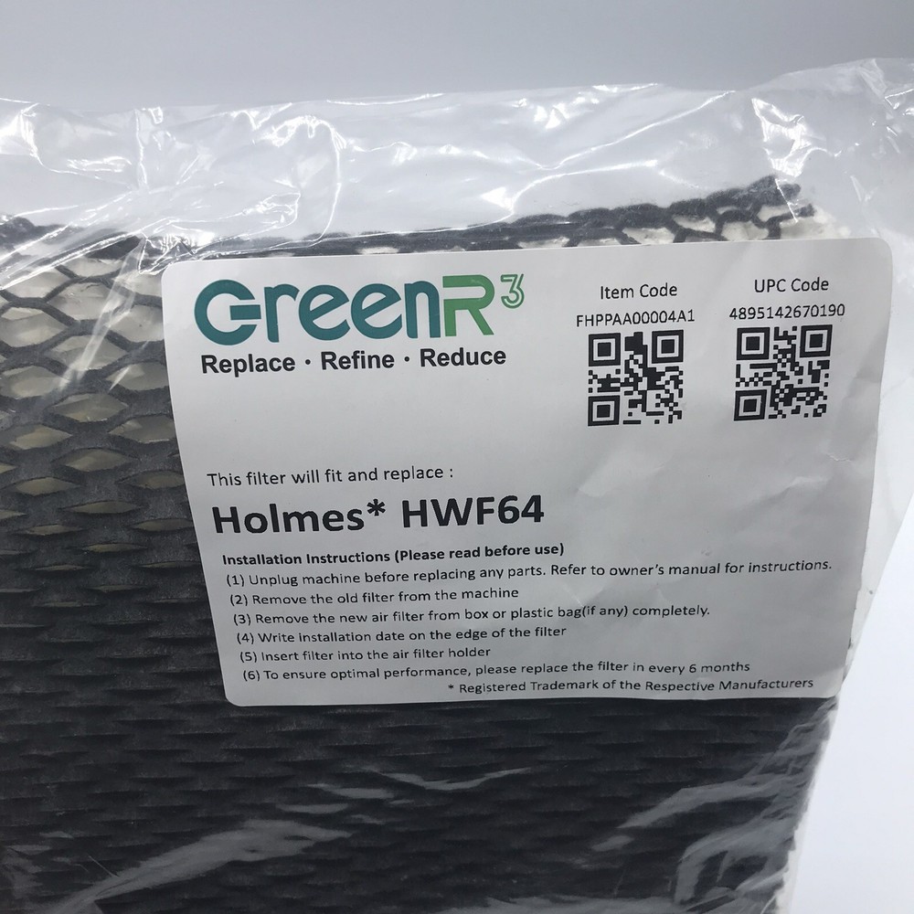 Humidifier Filter Replacement for Holmes Comparable Humidifier B HWF64
