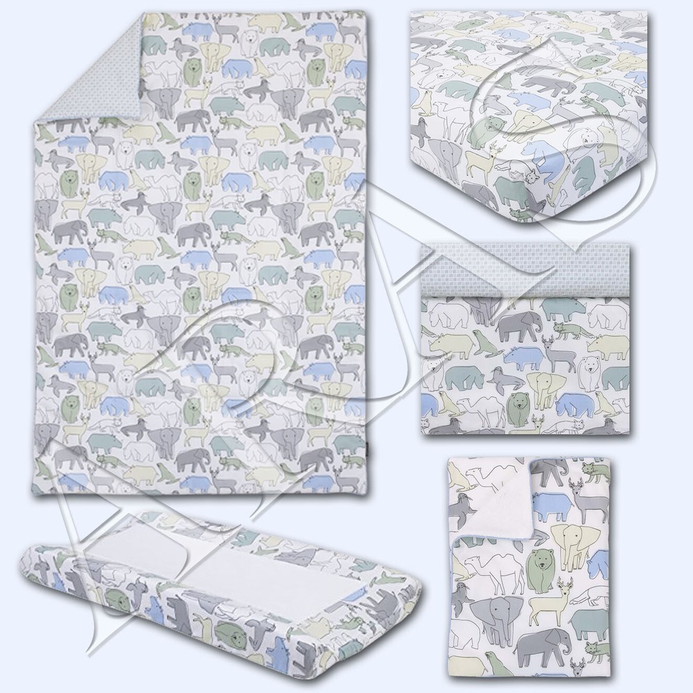 Caravan Animal 5 pc. Crib Bedding Set by Dwell Studio