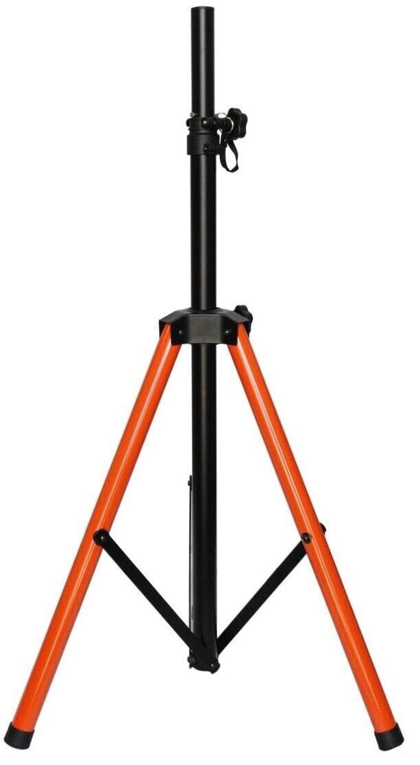 Audio2000'S AST439C2 Pair Tripod PA Speaker Stands with 2 Canvas Carrying Bags