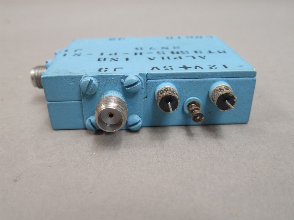 Alpha MT3585-H-PI-SI Microwave RF Switch NEW