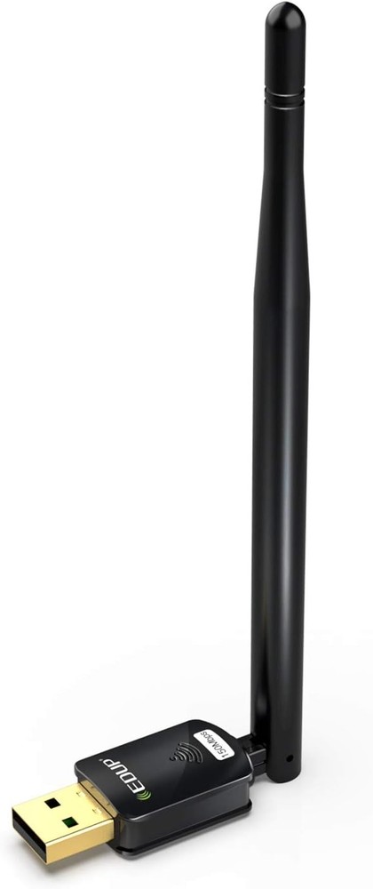 EDUP USB WiFi Adapter for PC, Wireless Network Desktop- Black