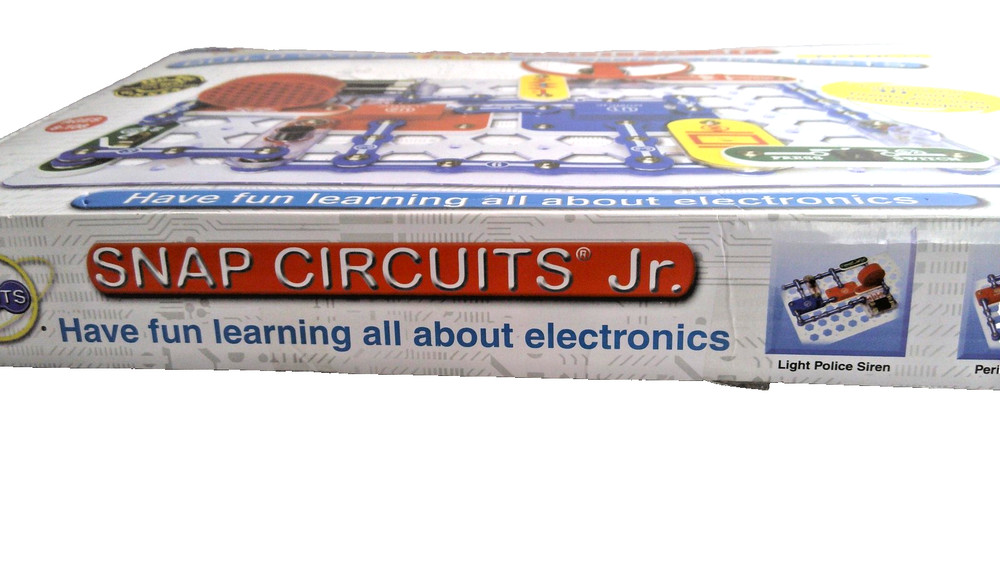 Snap Circuits Jr SC-100 Electronics Exploration Kit Ages 8-108 STEM Learning Toy