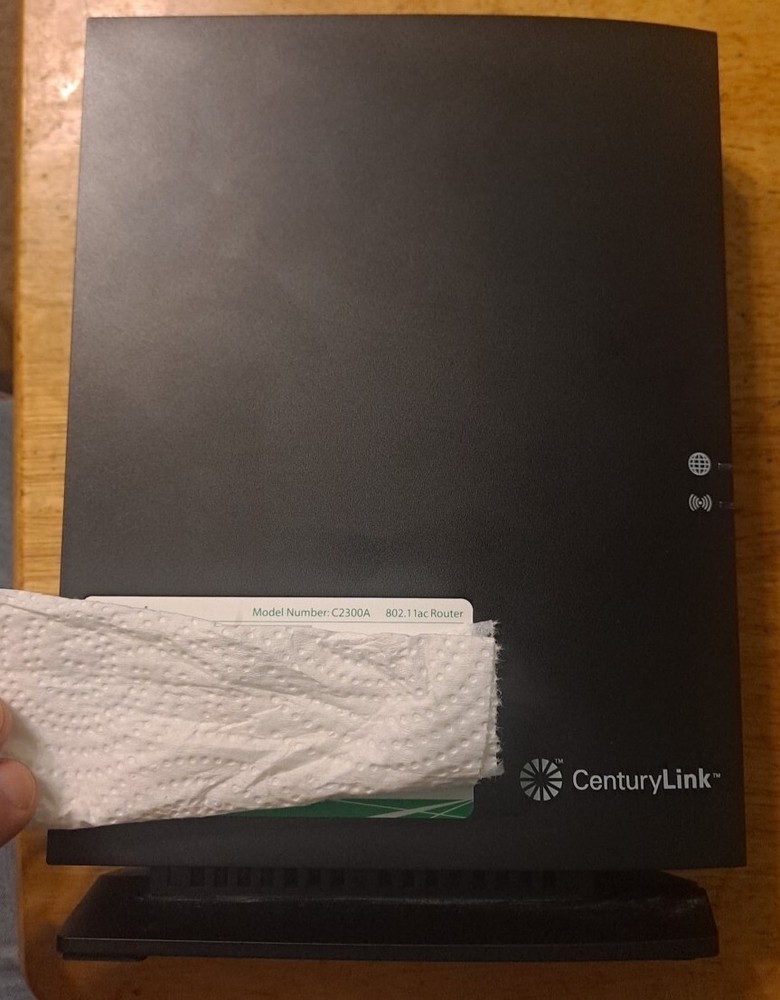 Century Link Actiontec C2300A Wireless Router Modem (NO CABLES) SFP LAN WAN DSL