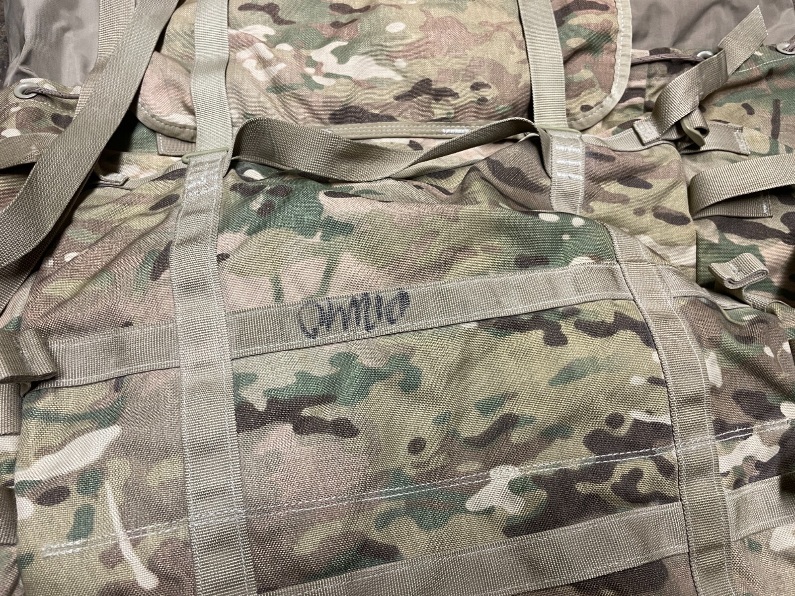 USGI MILITARY Large Rucksack Army OCP / Multicam Bag ONLY MOLLE II VGC