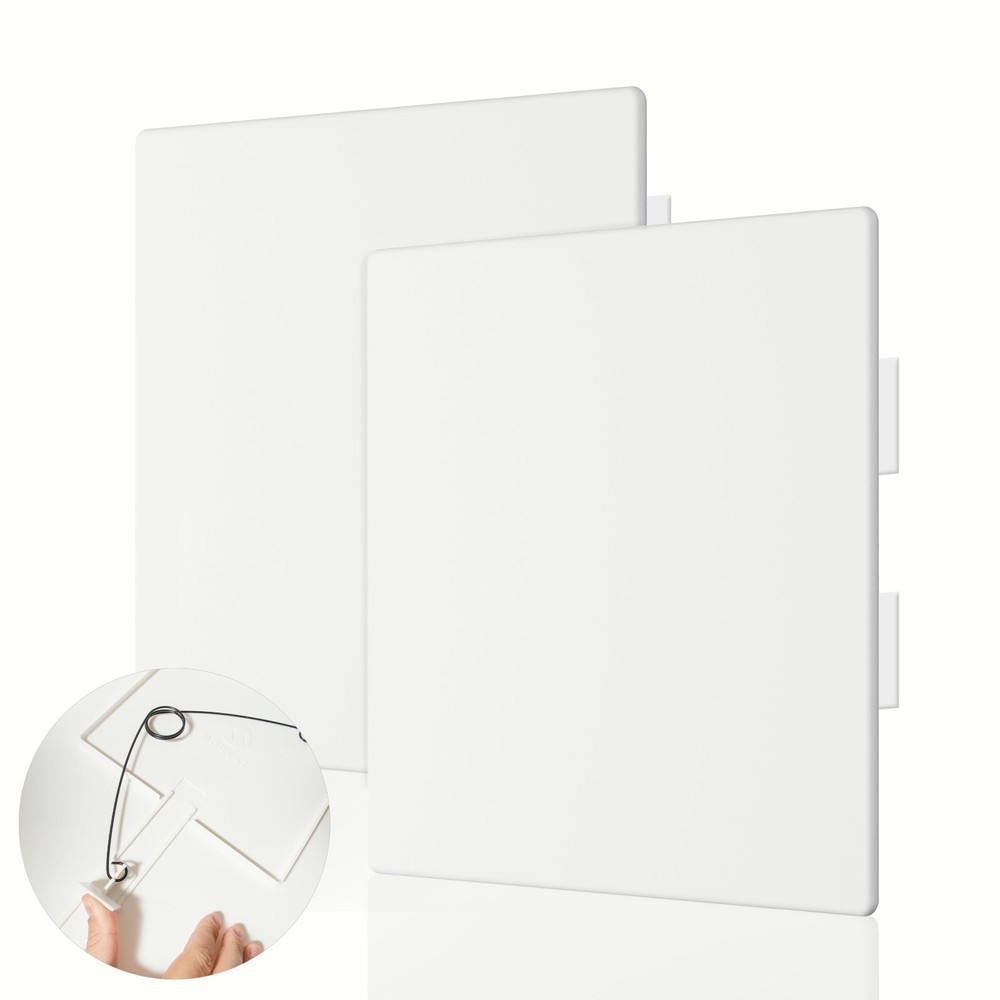 Morvat 12x12 Adjustable Spring Access Panel for Drywall & Ceiling, 2 Pack