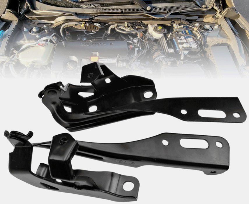 Hood Hinge Left Driver & Right Passenger Side For 2016-2021 Honda Civic