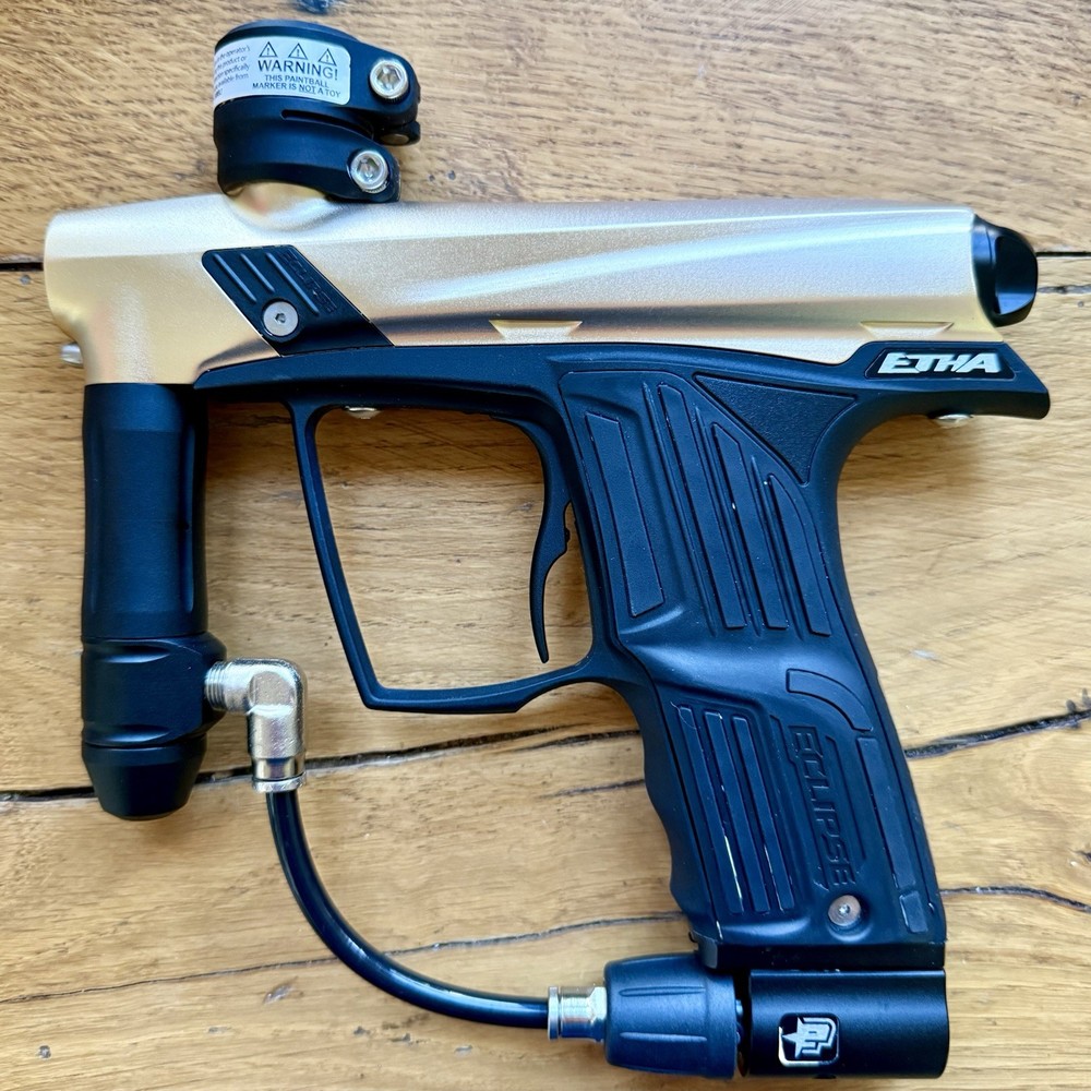 Planet Eclipse Etha 1 Paintball Marker Gun Gold/Black