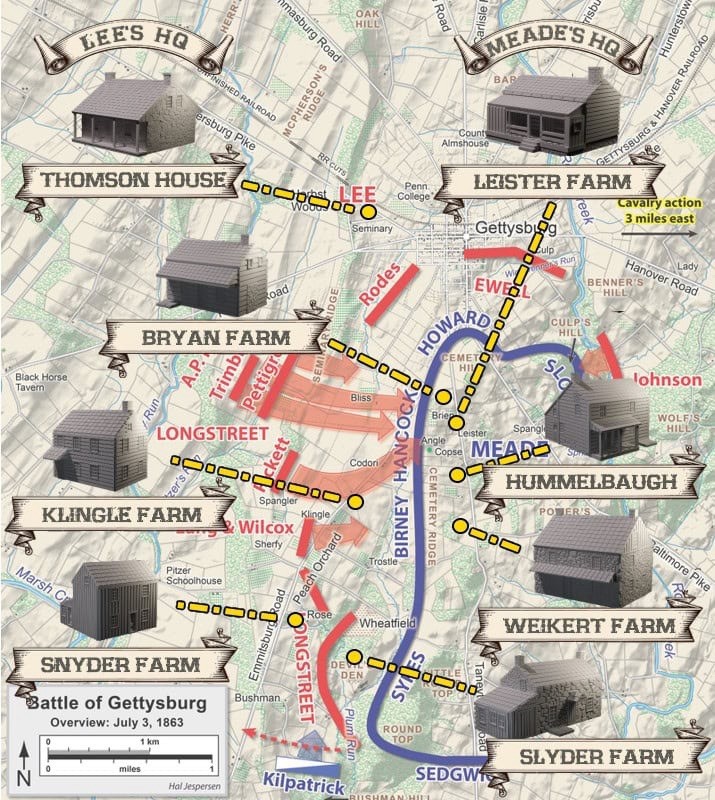 Gettysburg 15mm Terrain Set