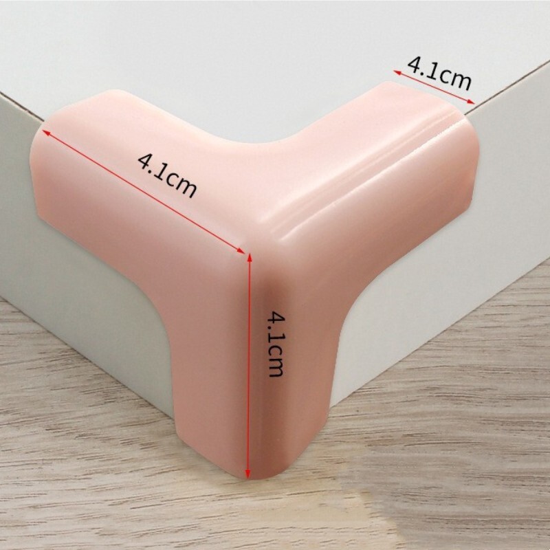 8Pcs Corner Guards Table Corner Protectors Soft Silicone 41x41x41mm