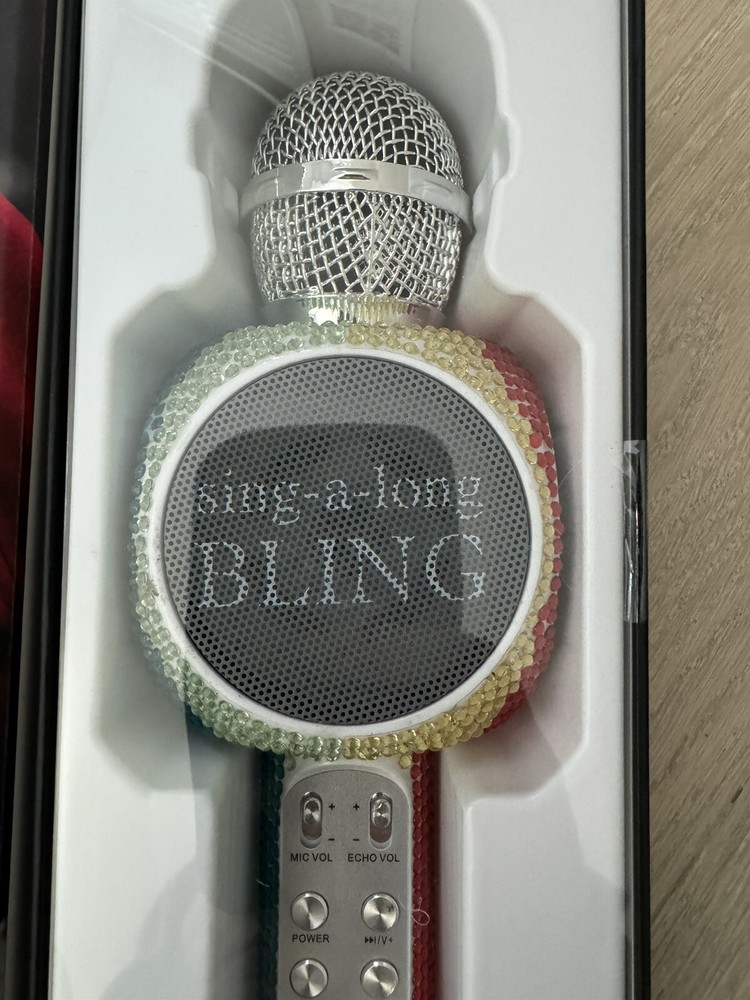 BLING Rainbow Collection Karaoke Microphone