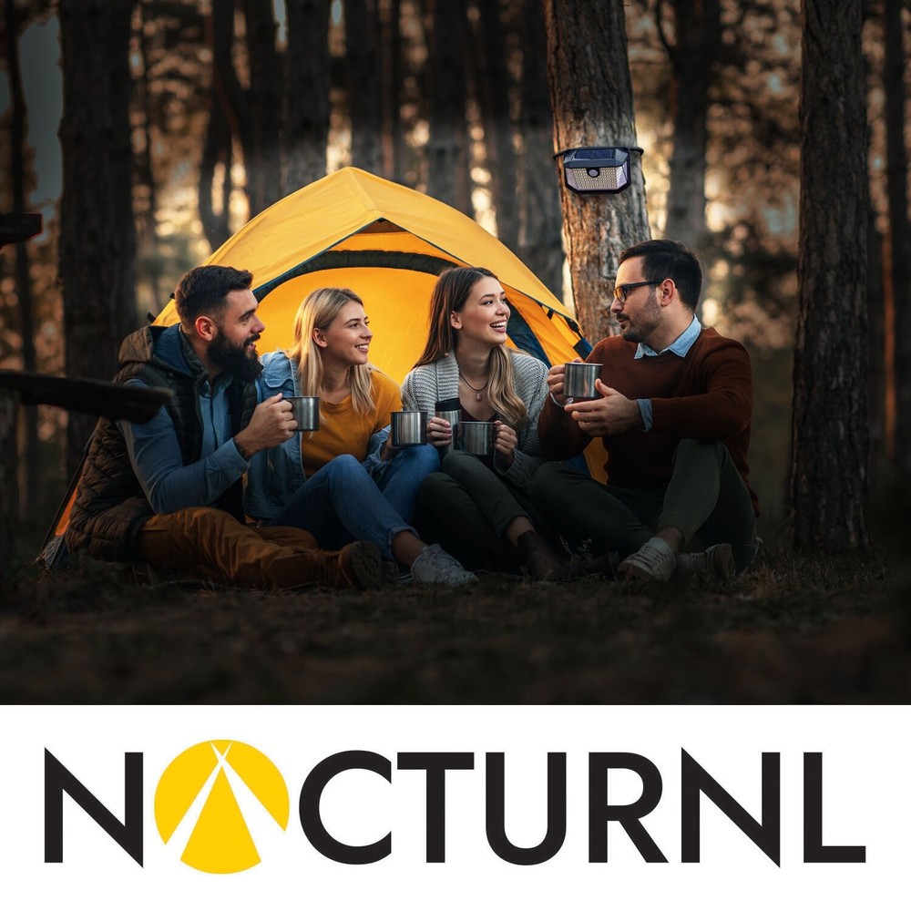 Motion Light, Security for Camping Hunting, Solar Powered