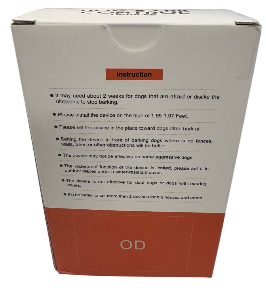 UltrasonicDog Bark Control Devices