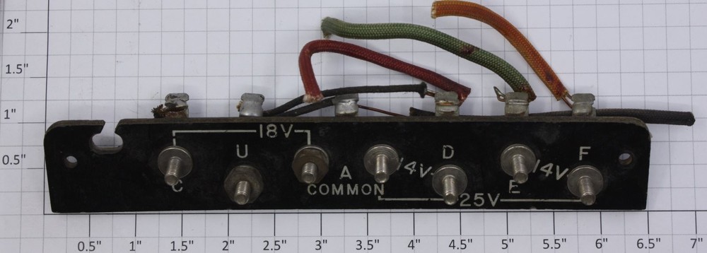 Lionel 21-101X Transformer Terminal Plate