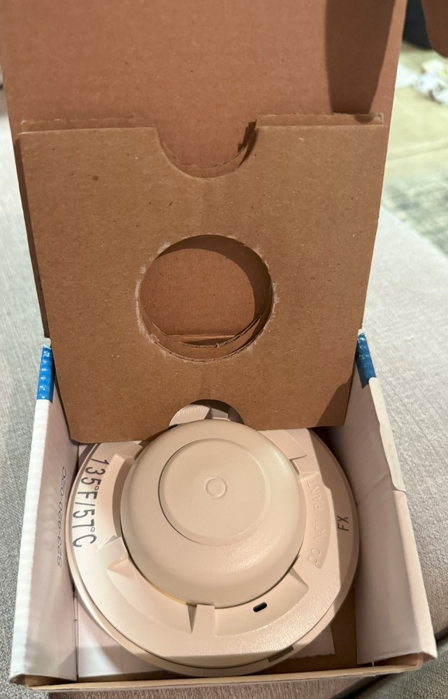 System Sensor 5603 135°F Fixed Temp Single-Circuit Mechanical Heat Detector