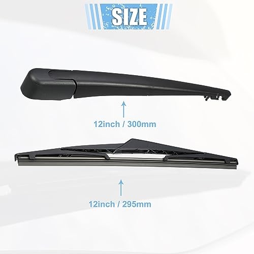 Rear Windshield Wiper Blade Arm Replacement Set Quality Fit for Volvo V60