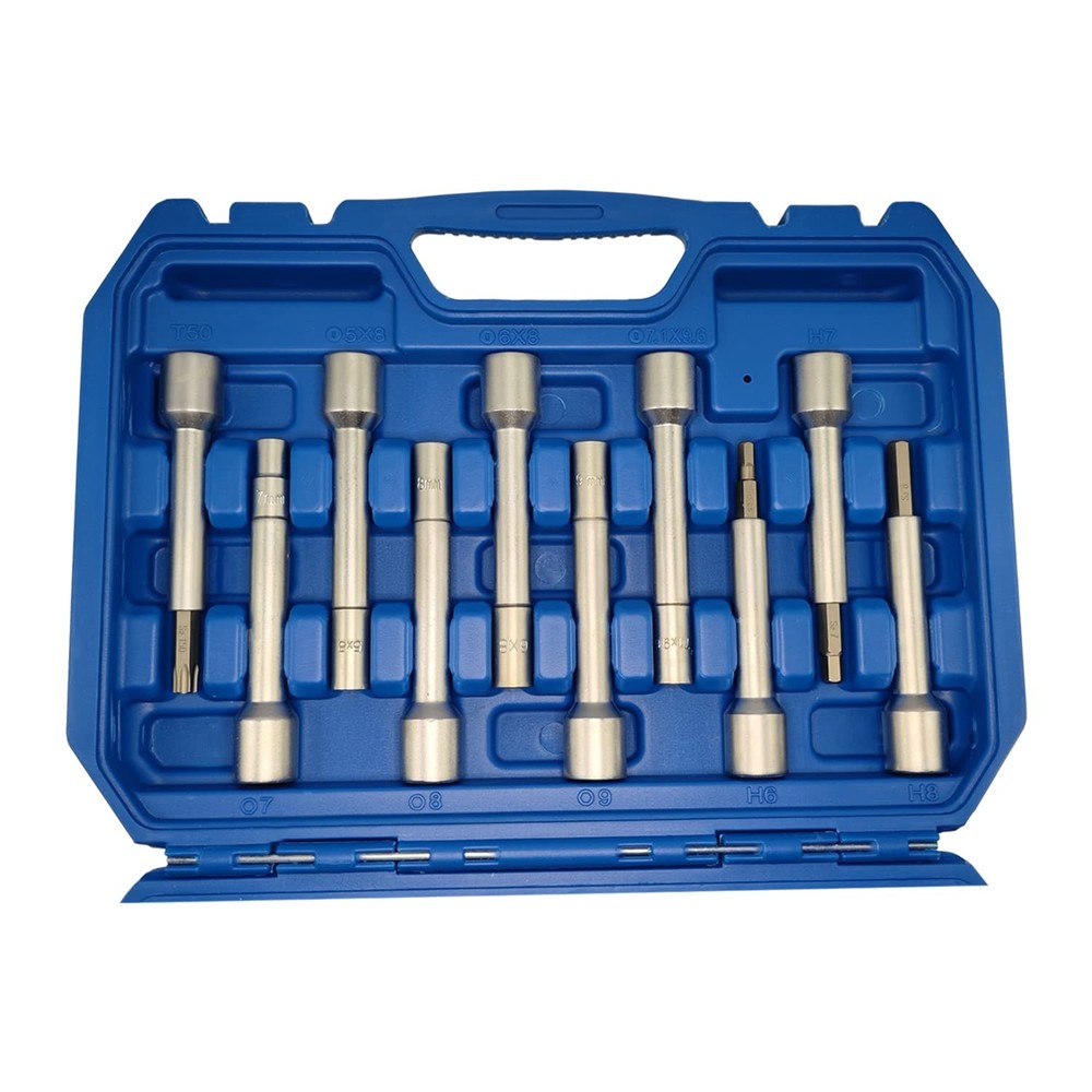 18PCS Suspension Shock Absorber Strut Nut Removal Tool Socket Set, 1/2 inch S...