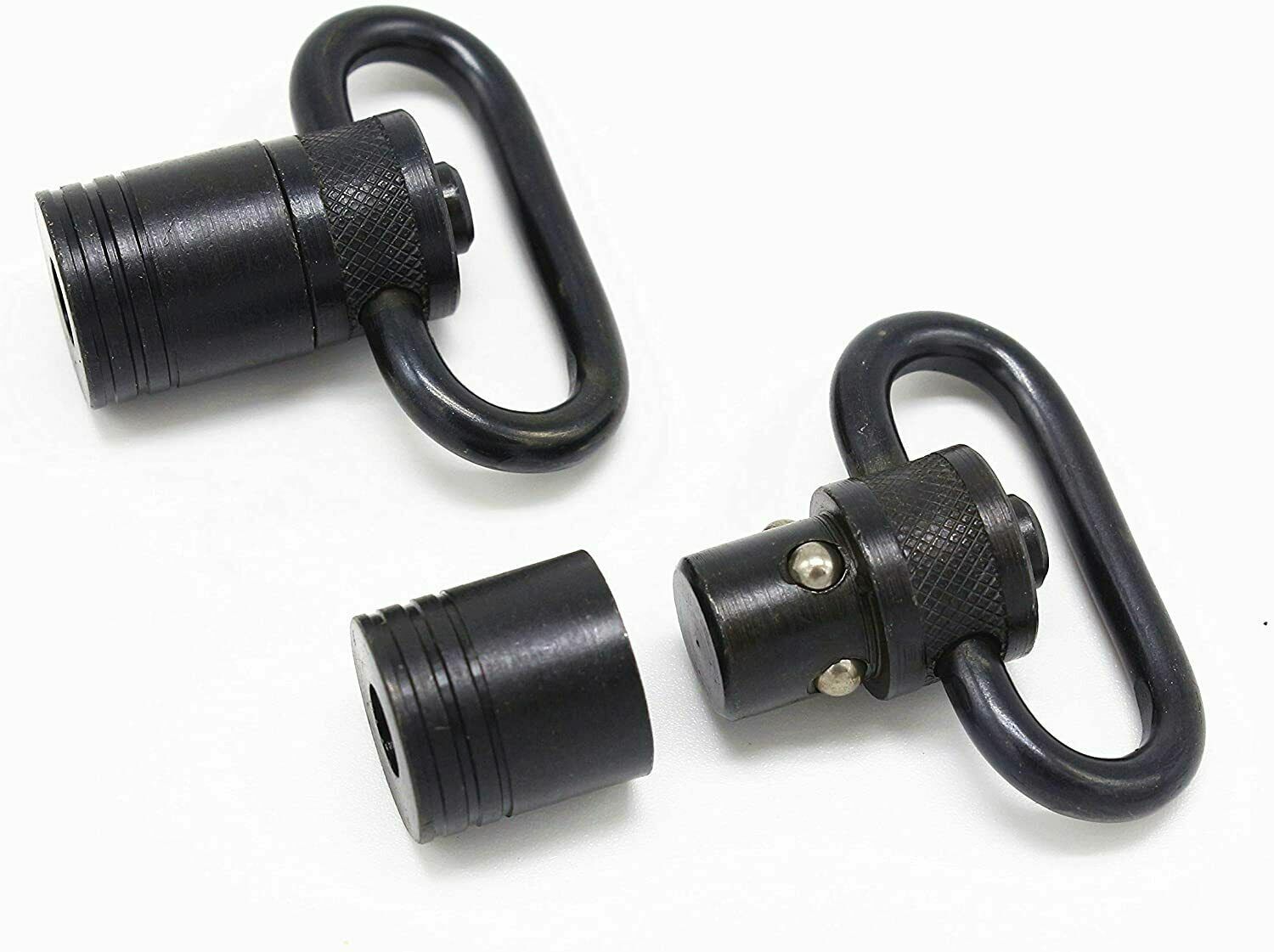 2Pack QD Tactical Push Button Sling Swivel Mount Adapter For Shotgun Gun & Rifl