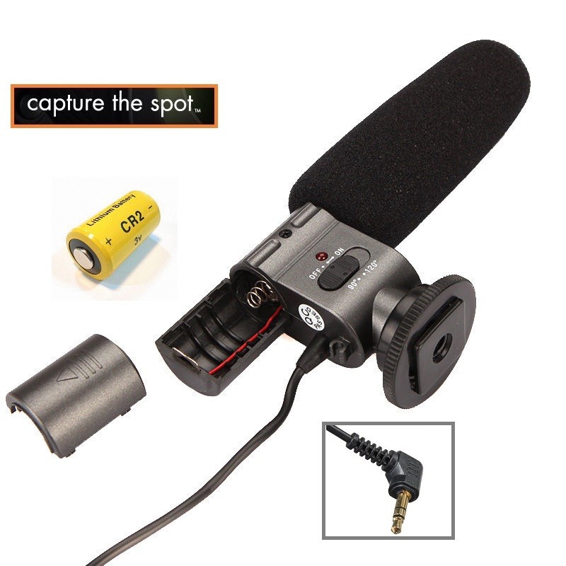 Mini Condenser Pro Microphone For Sony a6400 ILCE-6400