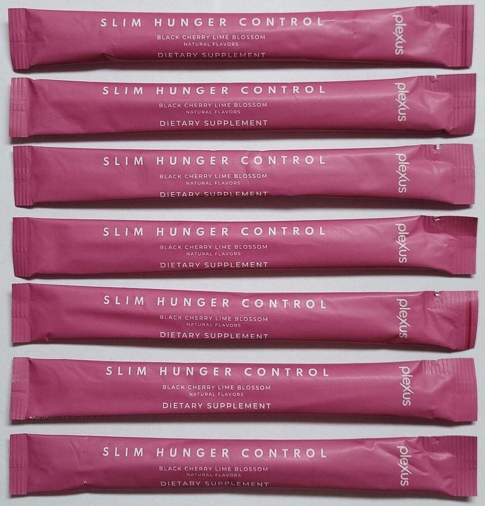 Plexus Hunger Control Black Cherry Lime Blossom 7 Packets New & Sealed