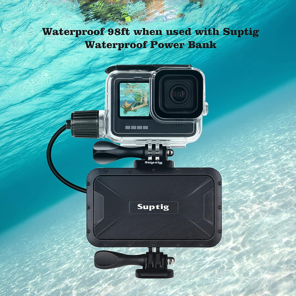 Waterproof Case, Underwater Case, Diving Case Protective Compatible for Gopro He