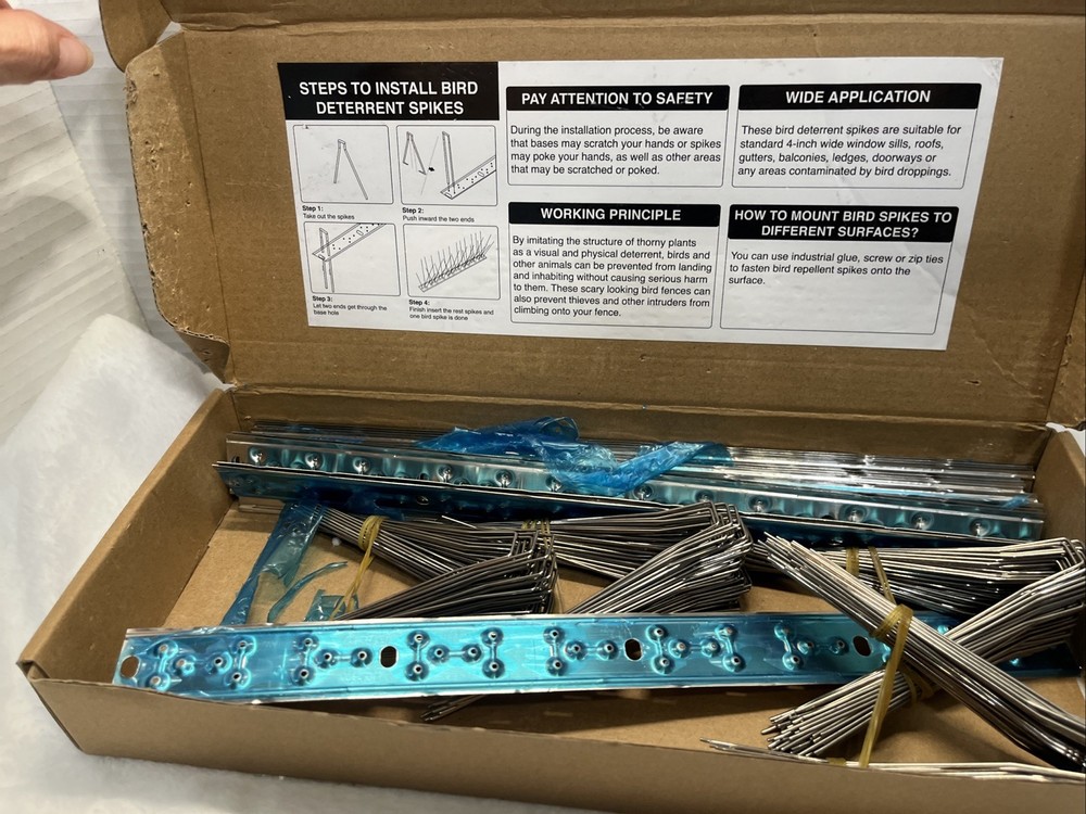 XPCARE BIRD SPIKES 16 Pc