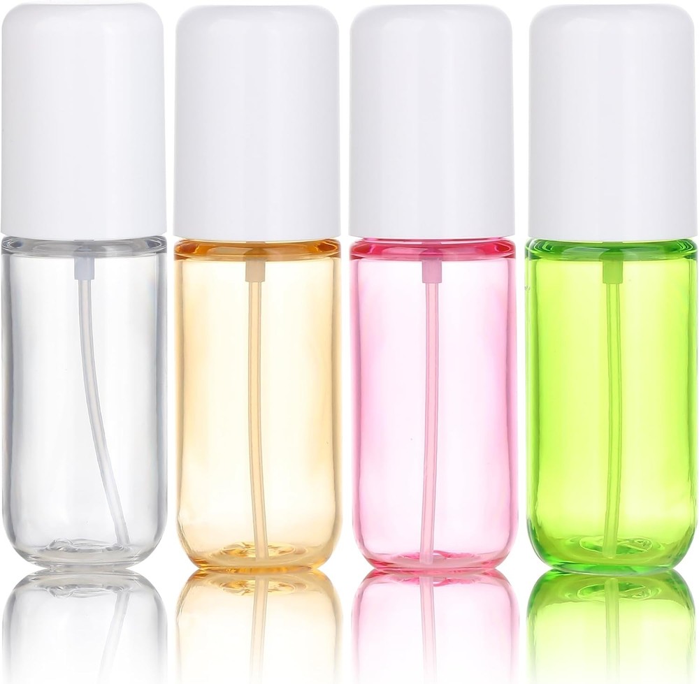 Travel Spray Bottles 1.35oz/40ml Fine Mist Empty Spray Bottles Mini Refillable