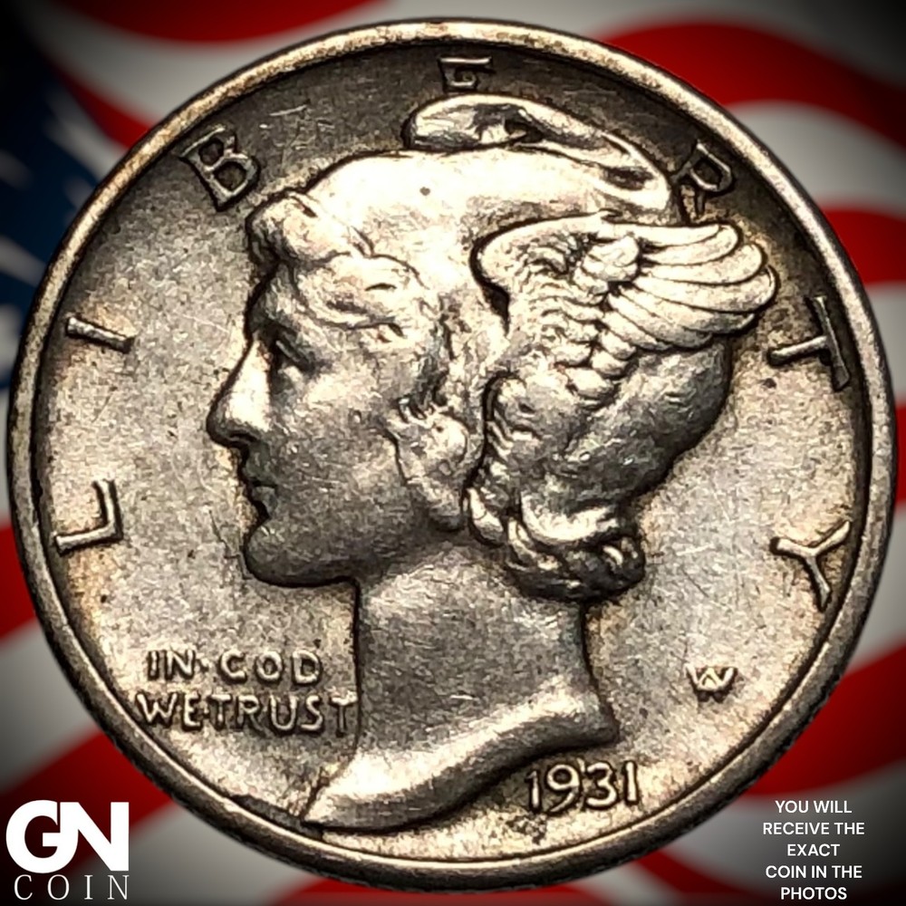 1931 S Mercury Dime Z5750