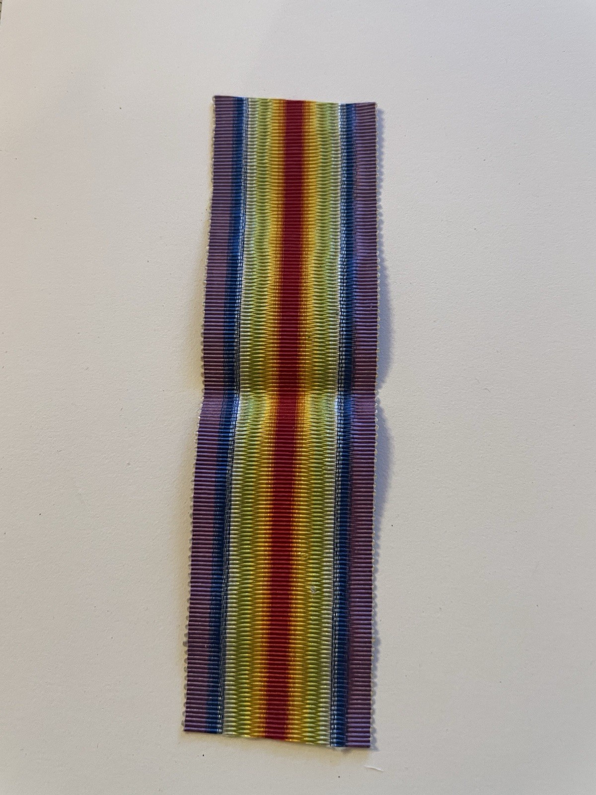 original ww1 victory medal ribbon Unused Old Stock