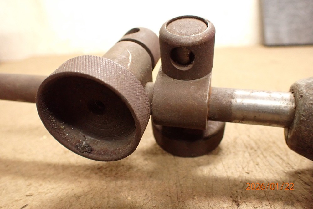 MACHINIST INDICATOR STAND ASSEMBLY POSSIBLY FOR BENCH CENTER OR TOOL GRINDER