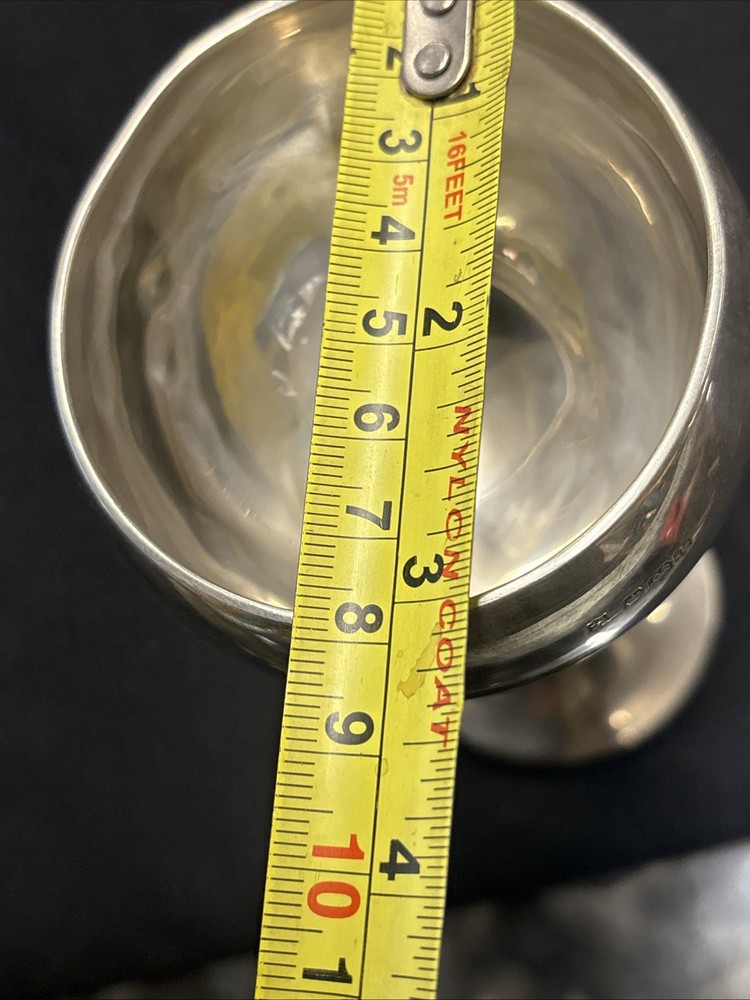 Antique Solid Silver Goblet Sheffield 1926 JDWD 76g 13cm Hight
