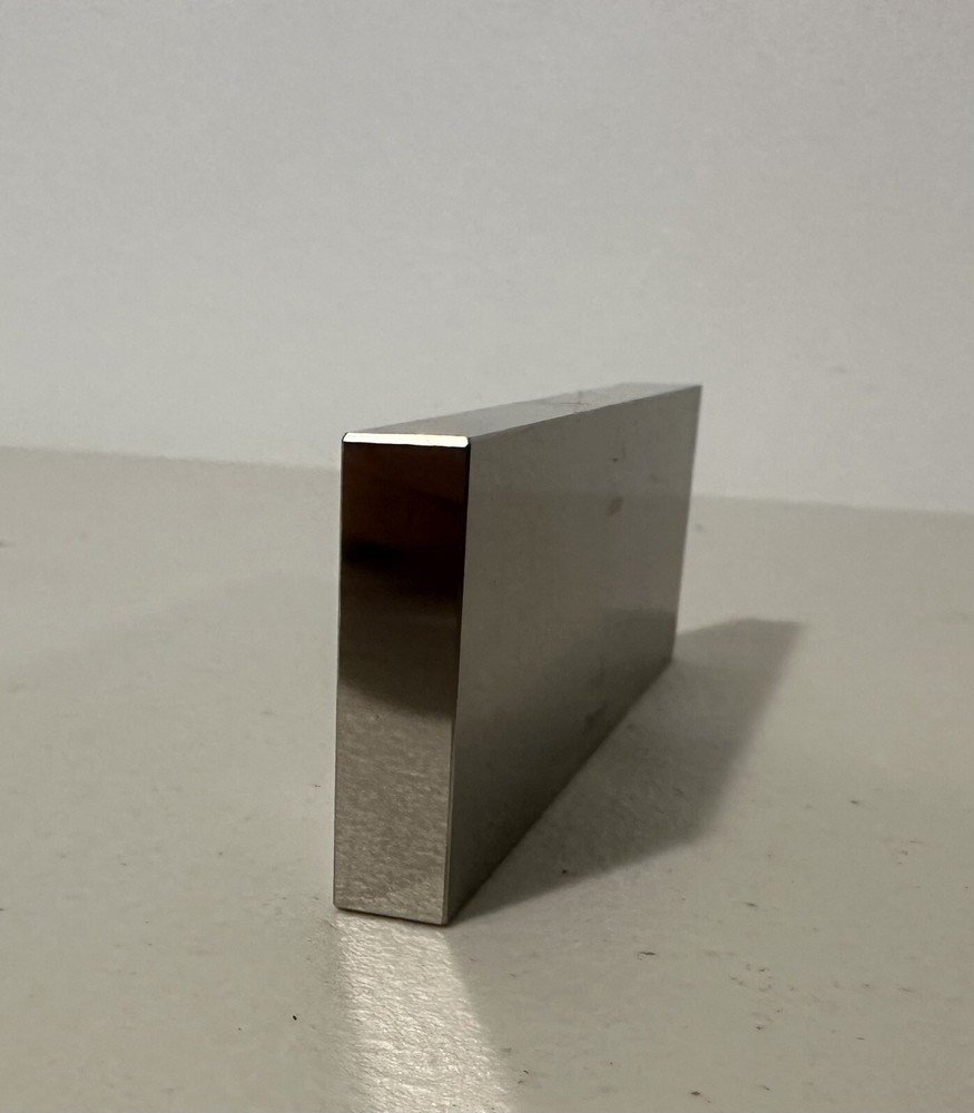 4.000” WEBBER Croblox Rectangular Gage Block Solid Carbide Starrett