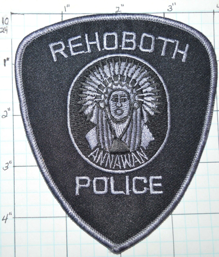 MASSACHUSETTS, REHOBOTH POLICE DEPT SUBDUED PATCH