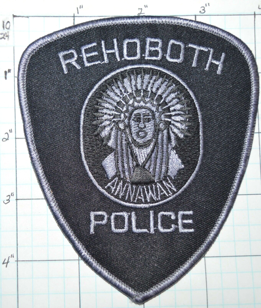 MASSACHUSETTS, REHOBOTH POLICE DEPT SUBDUED PATCH