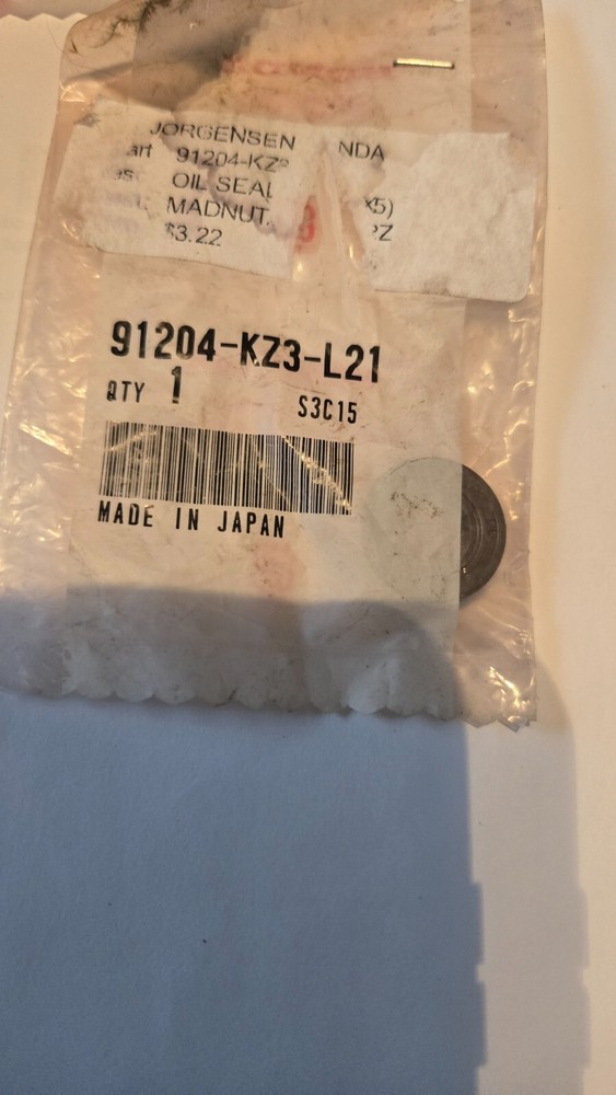 new oem  honda power valve seal