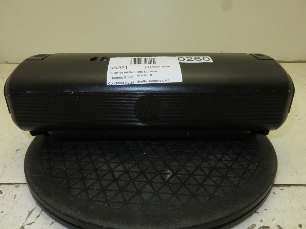 HP OfficeJet Pro 8100 Duplexer