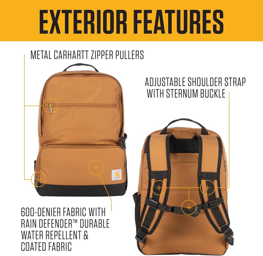 Insulated Two Compartment Cooler, Durable Water Repellent Material W/Front