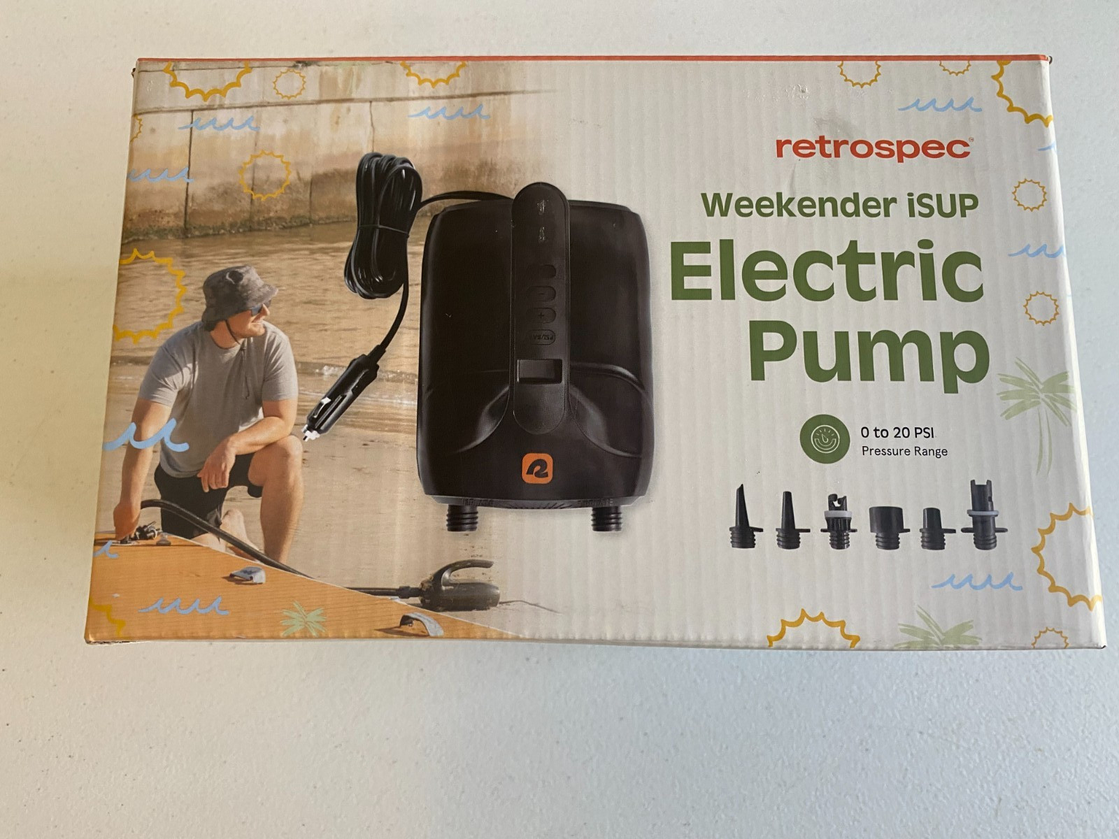 RETROSPEC Weekender iSUP Paddle Electric Pump