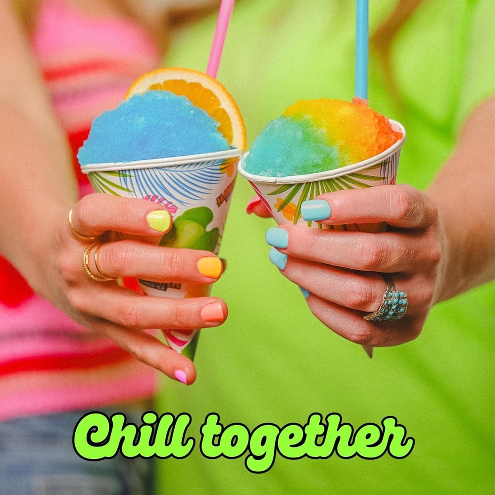 All-In-One Shaved Ice Kit - S900A Machine with Cherry, Grape & Blue Raspberry