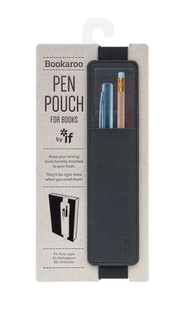 Bookaroo Pen Pouch - Black,Cases