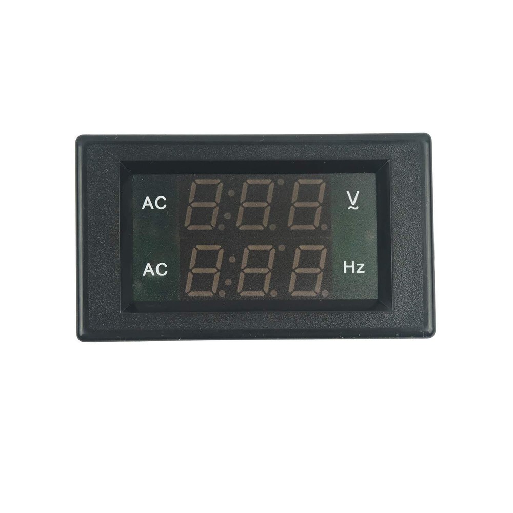 Digital Ac Voltage Frequency Meter Ac 80500v Voltmeter 4565hz Frequency Counter