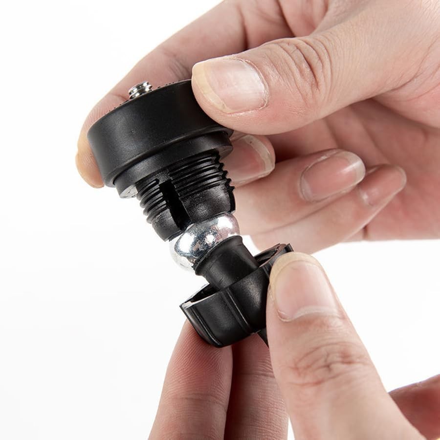 3 Pack 1/4 Screw to 17mm Ball Mount Base Mount Stand Interface Socket Joint f...