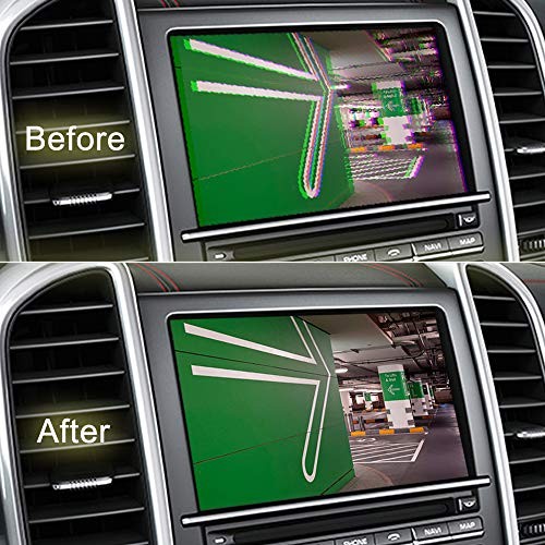 Car Backup Camera Filter, Auto 12V DC Power Rectifier for Reverse Camera Anti