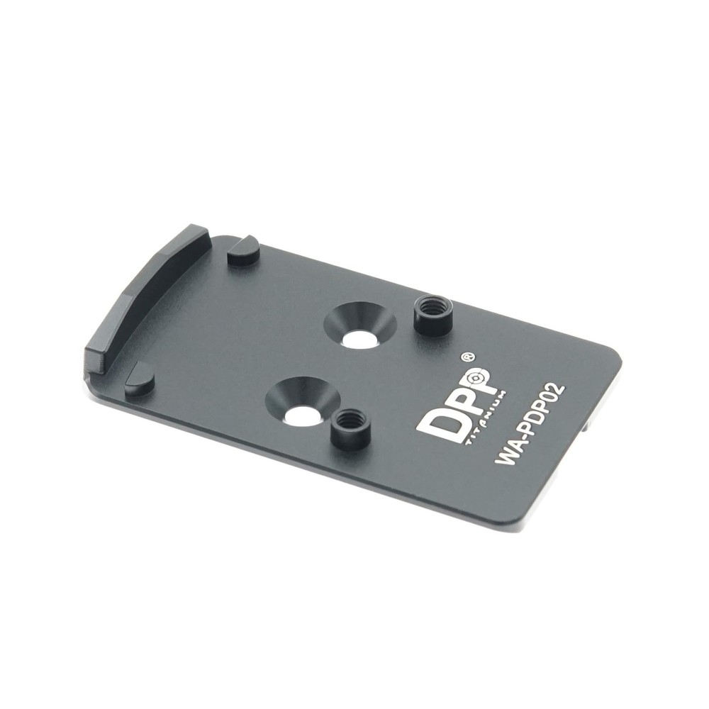 DPP Titanium Optic Mount/Adapter Plate Compatible with Walther PDP 1.0 and...