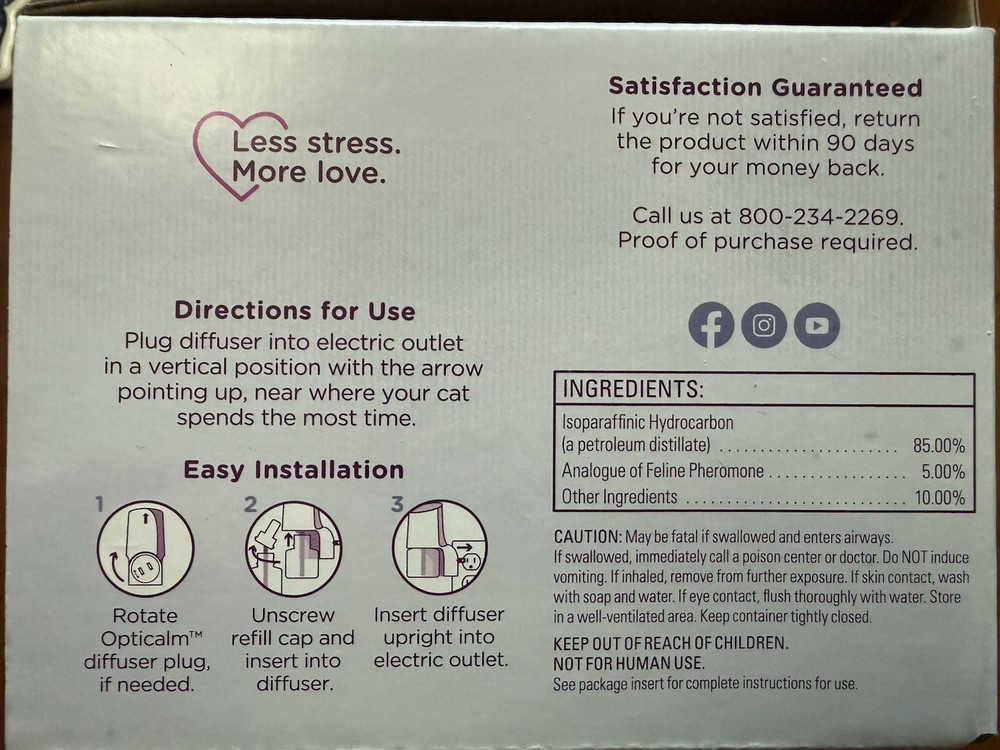 Comfort Zone Multi-Cat Calming Kit Value Pack (3 Diffusers, 6 Refills)