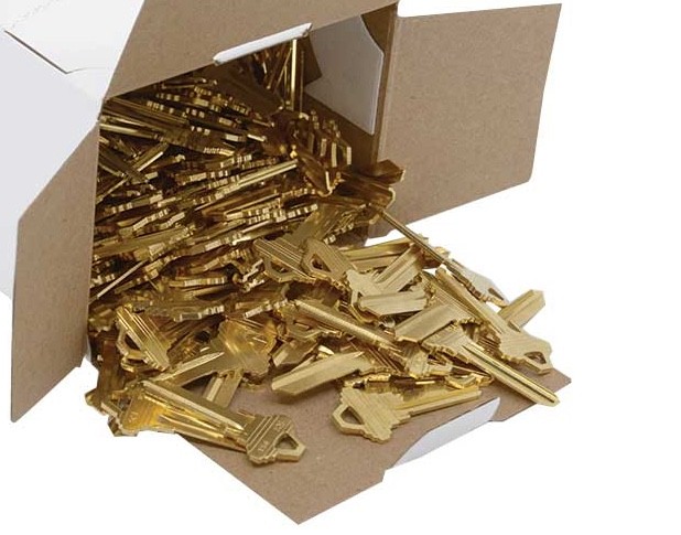 Schlage SC4 Brass -Blank Key