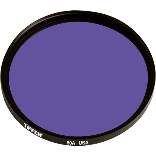 Tiffen 49mm 80A Color Conversion Filter 4980A