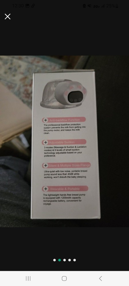 HANDS-FREE BREAST PUMP